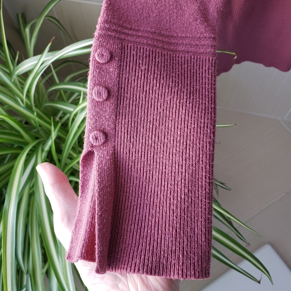 Melanie Lyne pink cotton sweater - Picture 2 of 5